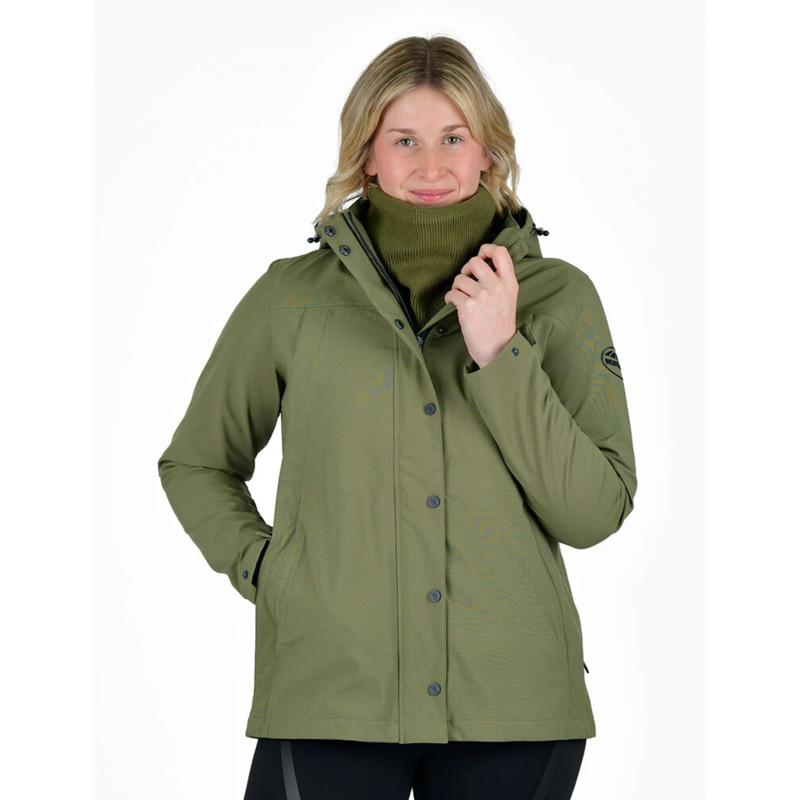 WeatherBeeta Fleece Lined Snood - Olive Night-1