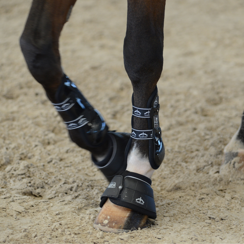 Veredus Safety Bell Boots - Black-1