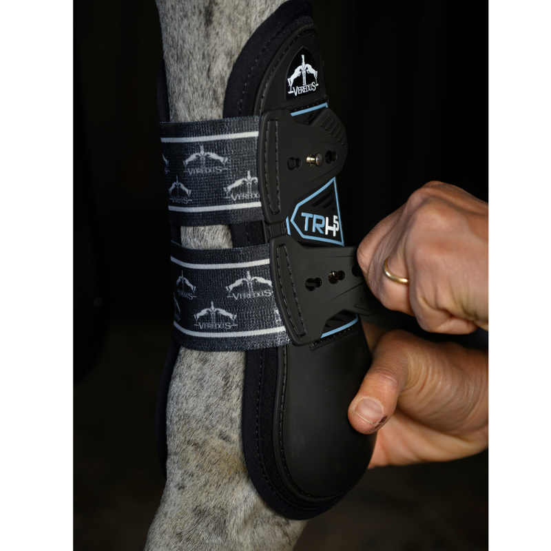 Veredus TRPro H5 Front Tendon Boots - Black-4