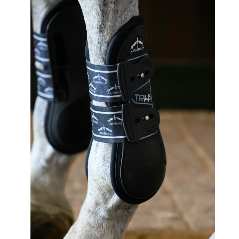 Veredus TRPro H5 Front Tendon Boots - Black-2
