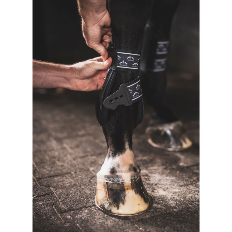 Veredus TRPro H5 Front Tendon Boots - Black-3