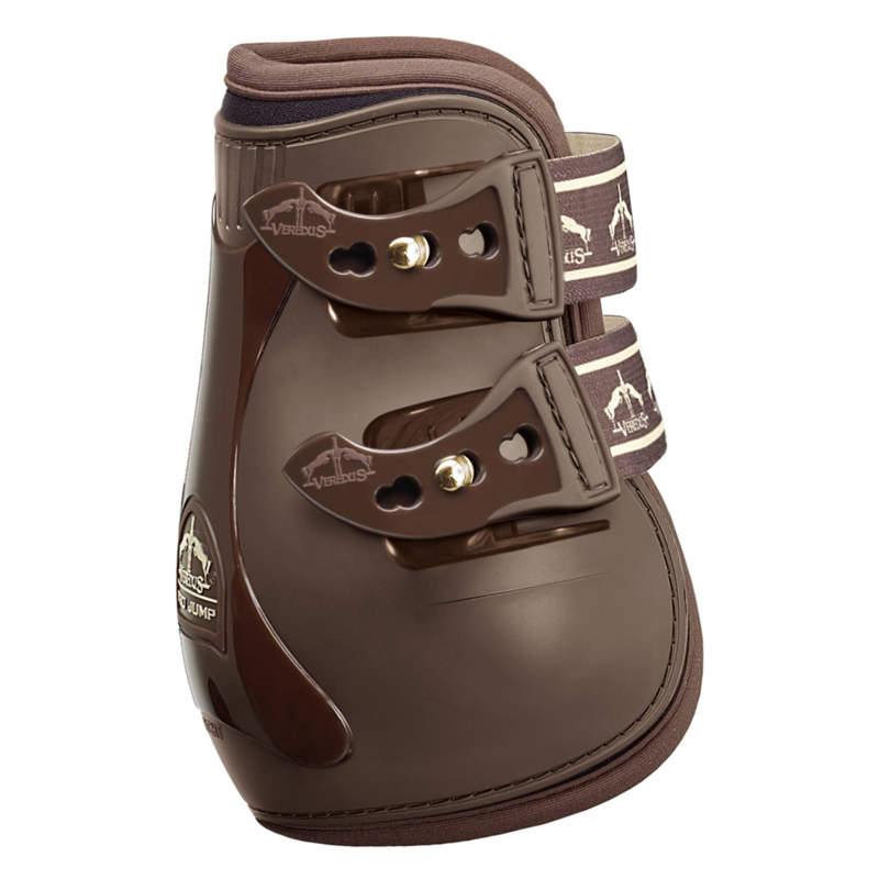 Veredus Pro Jump Elastic Fetlock Boots - Brown