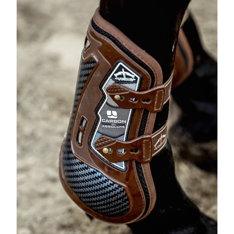 Veredus Carbon Gel Absolute Front Tendon Boot - Brown-2