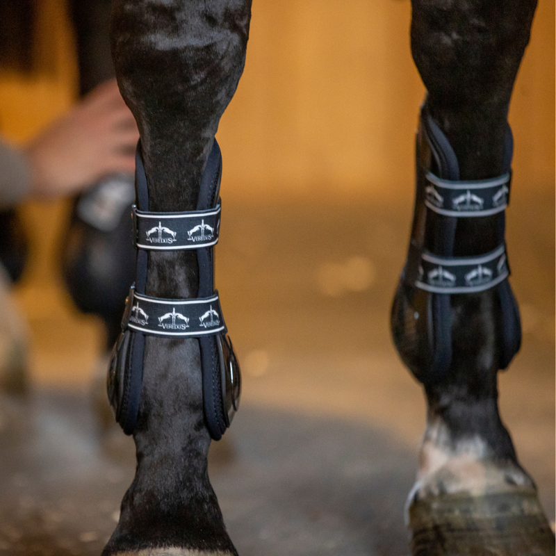 Veredus Carbon Gel Absolute Front Tendon Boot - Black-1