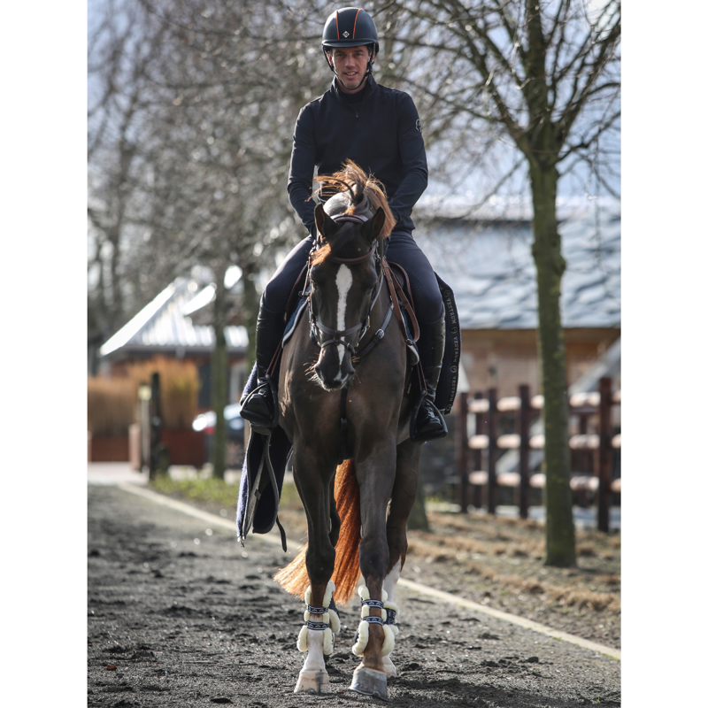 Veredus Save The Sheep Carbon Gel Vento Front Tendon Boot - Black-12