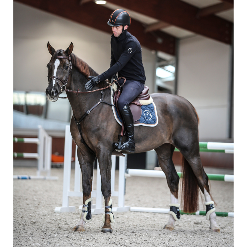 Veredus Save The Sheep Carbon Gel Vento Front Tendon Boot - Black-10