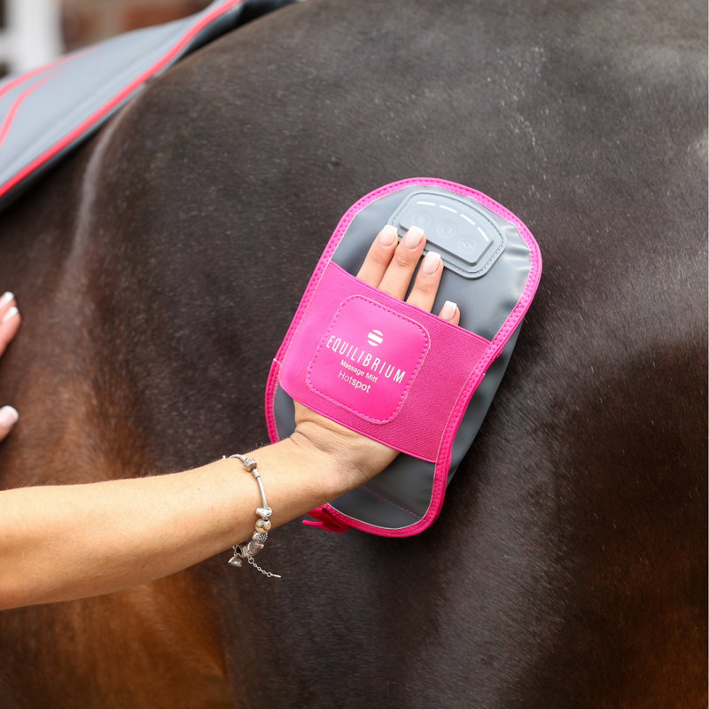 Equilibrium Massage Mitt Hotspot - Pink-3