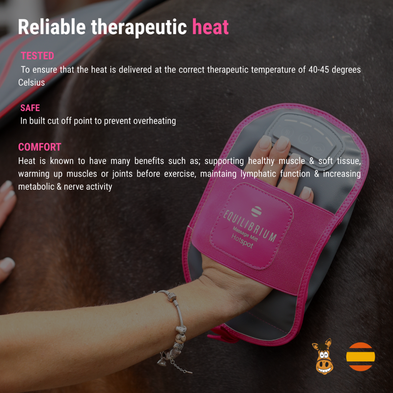Equilibrium Massage Mitt Hotspot - Pink-4