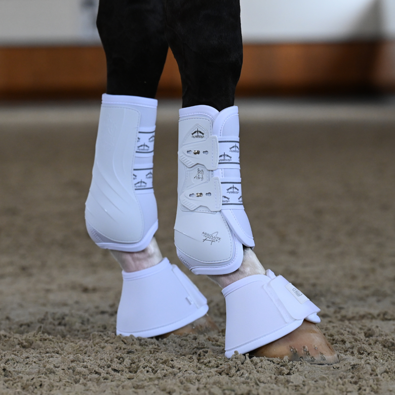 Veredus Absolute Front Elastic Dressage Boot - White-1