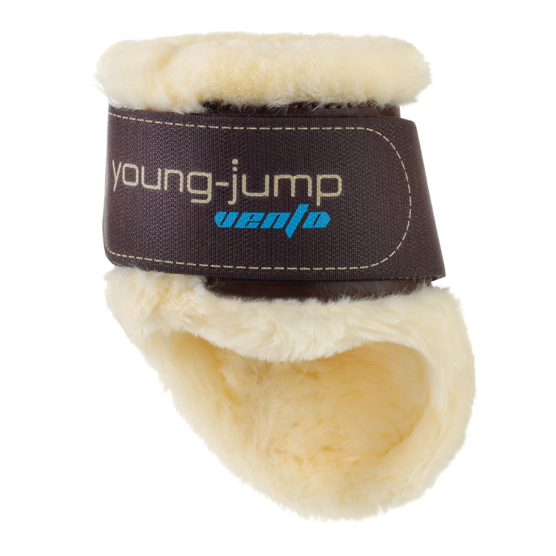 Veredus Save the Sheep Young Jump Vento Fetlock Boots - Brown-1