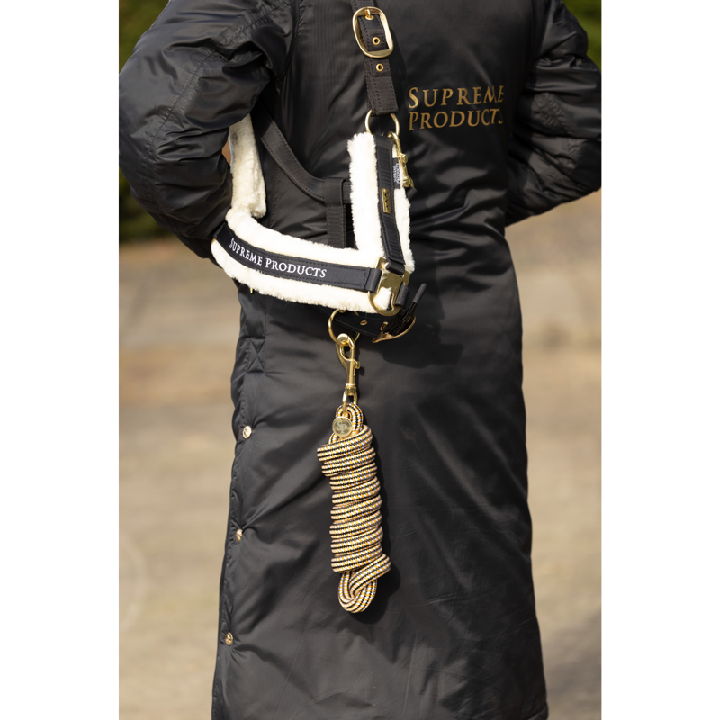 Advent Day 18 - Supreme Products Active Junior Show Rider Waterproof Coat - Black/Gold-3