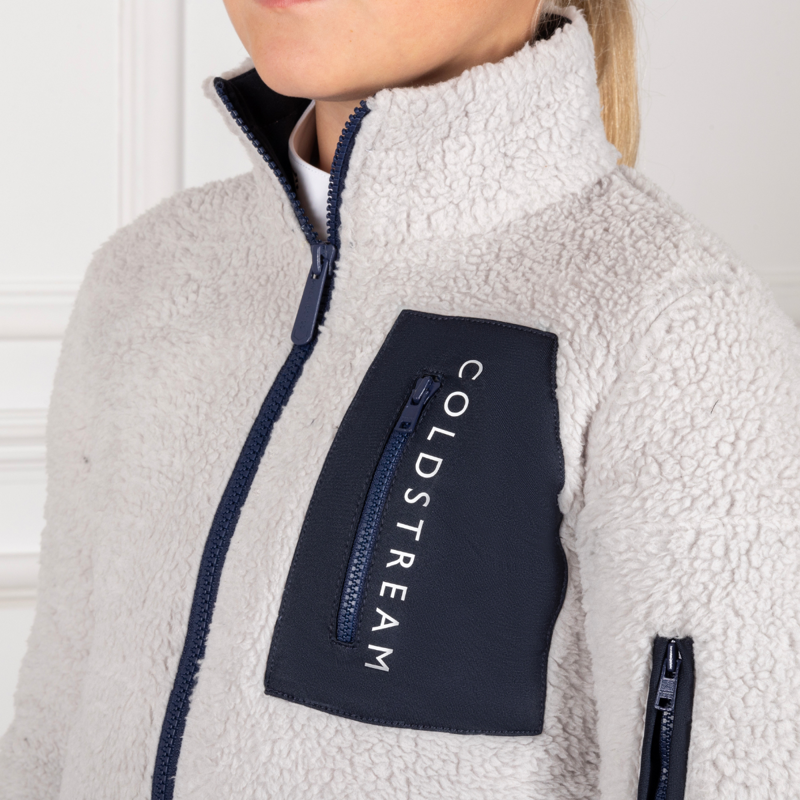 Coldstream Next Generation Millfield Teddy Fleece - Frosted Steel-8