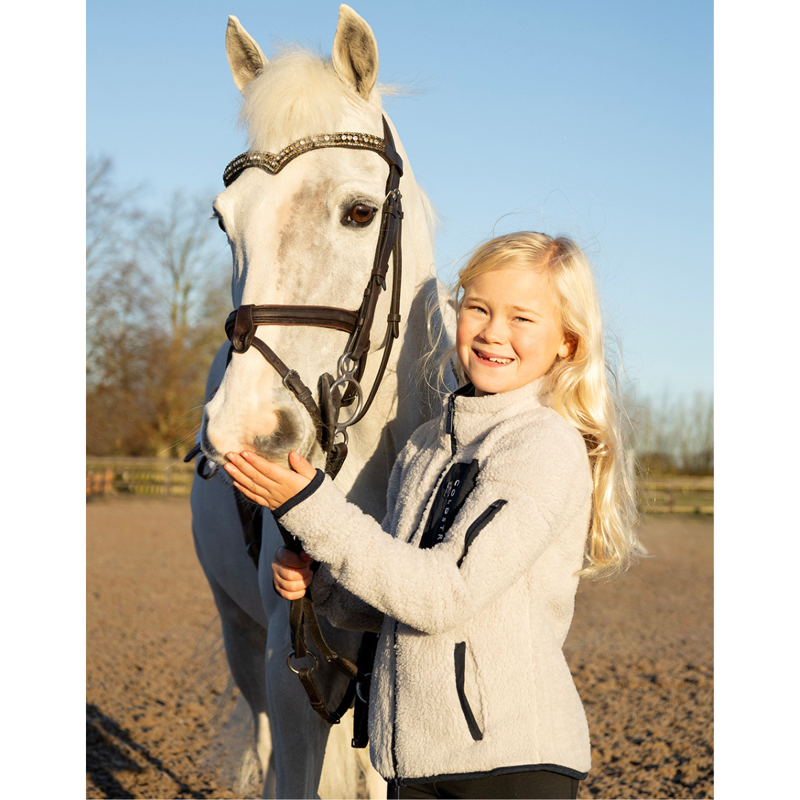 Coldstream Next Generation Millfield Teddy Fleece - Frosted Steel-6