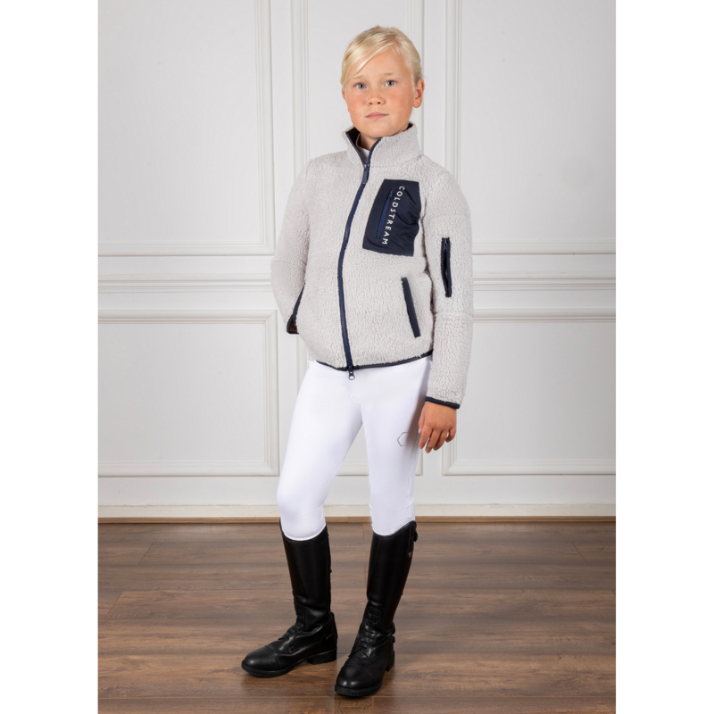 Coldstream Next Generation Millfield Teddy Fleece - Frosted Steel-3