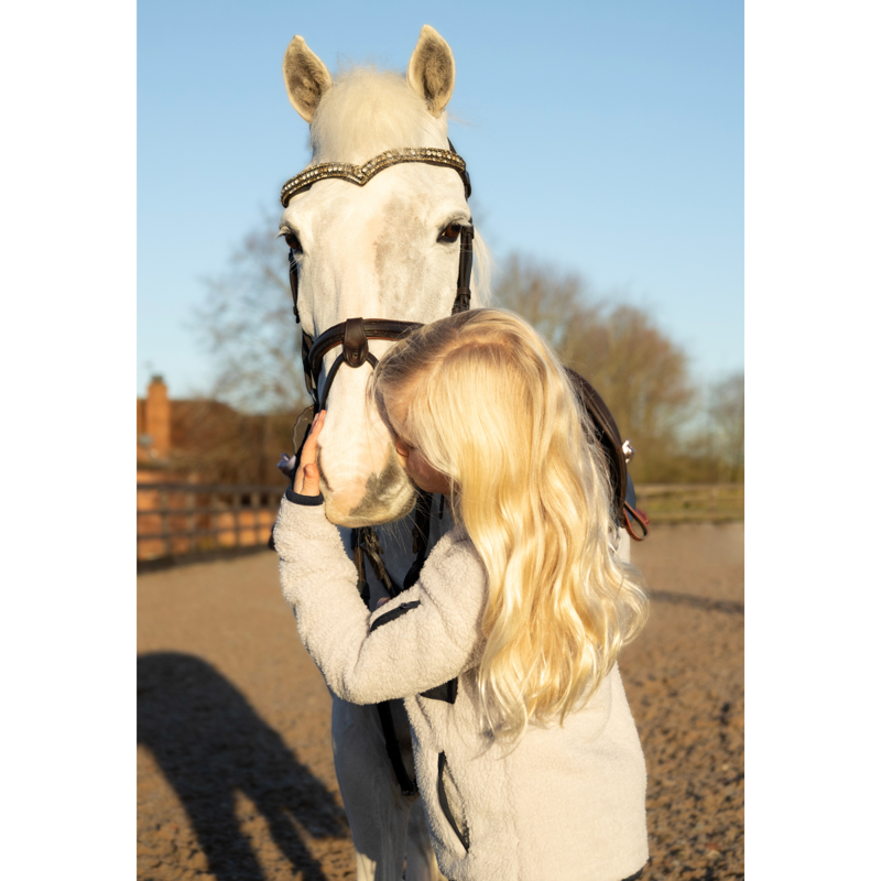 Coldstream Next Generation Millfield Teddy Fleece - Frosted Steel-7