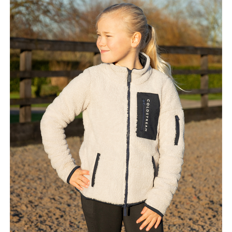 Coldstream Next Generation Millfield Teddy Fleece - Frosted Steel-1