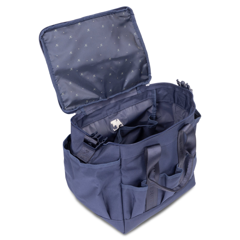 Aubrion Equestrian Large Grooming Kit Bag - Navy-2
