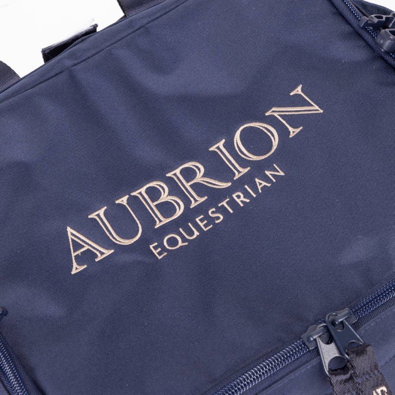 Aubrion Equestrian Large Grooming Kit Bag - Navy-4