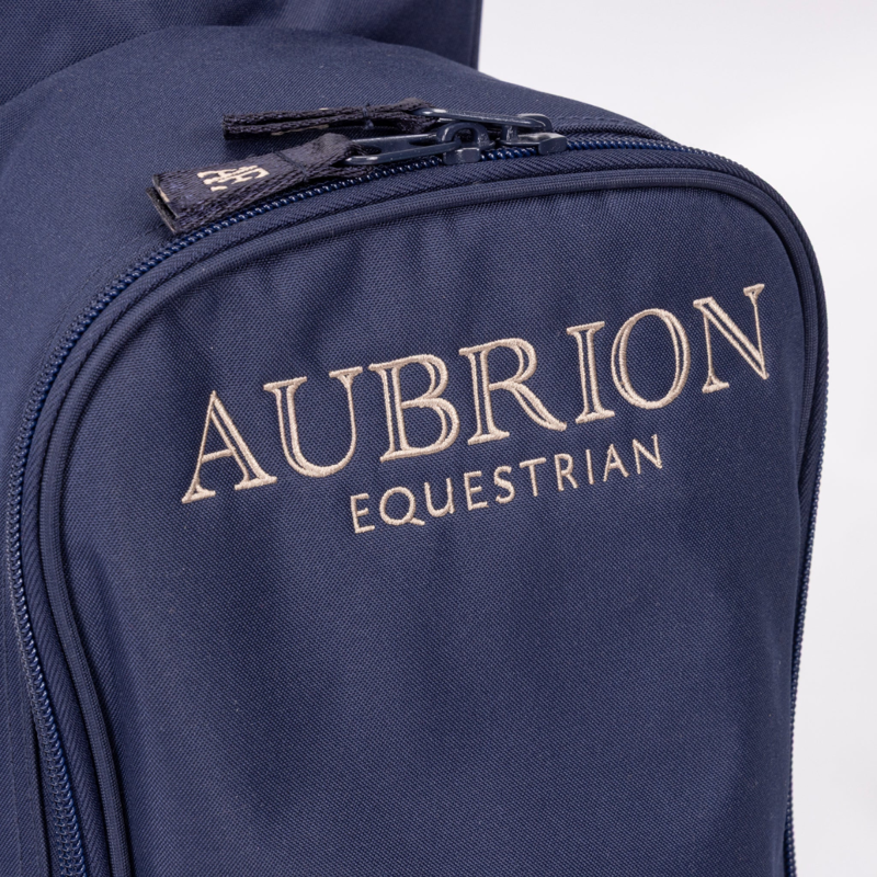 Aubrion Equestrian Hat Whip and Boot Bag - Navy-4