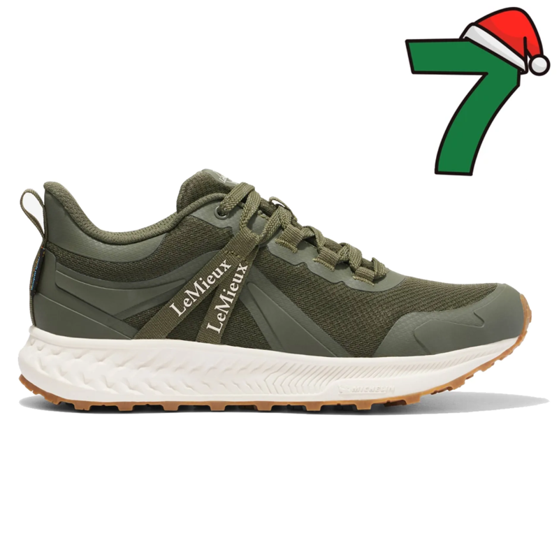 Advent Day 7 - LeMieux Trax Waterproof Trainer - Khaki