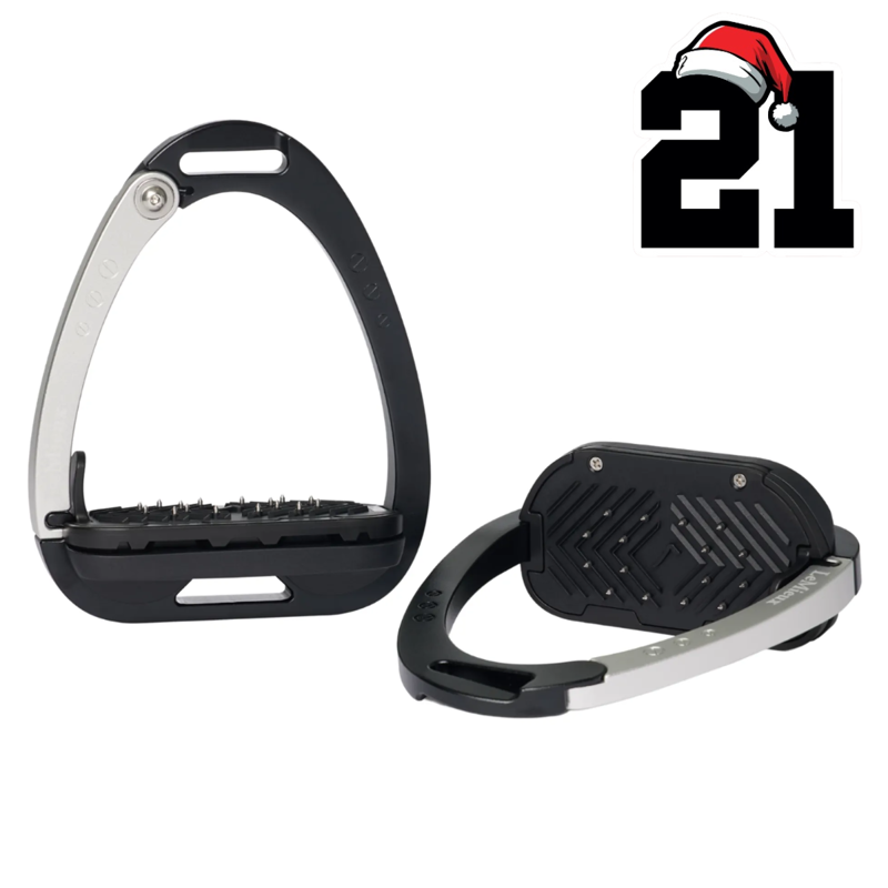 Advent Day 21 - LeMieux Vector Balance Stirrup - Black/Aluminium