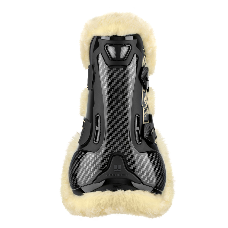 Veredus Carbon Gel Absolute Save the Sheep Tendon Boots - Black-1