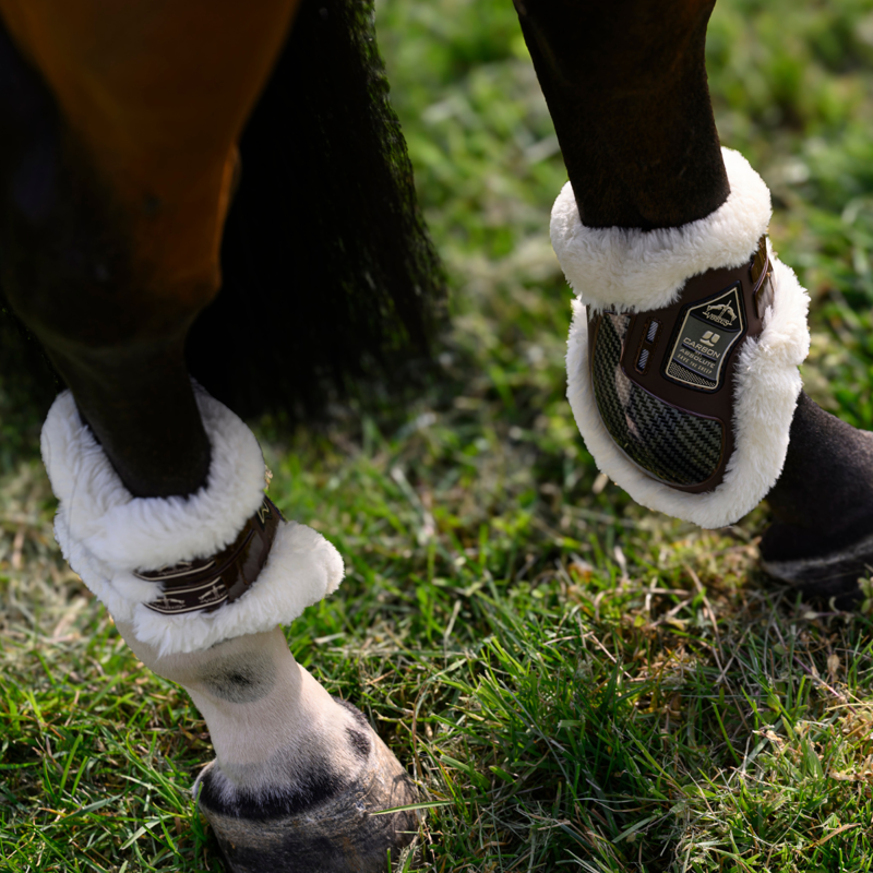 Veredus Carbon Gel Absolute Save the Sheep Fetlock Boot - Brown-4