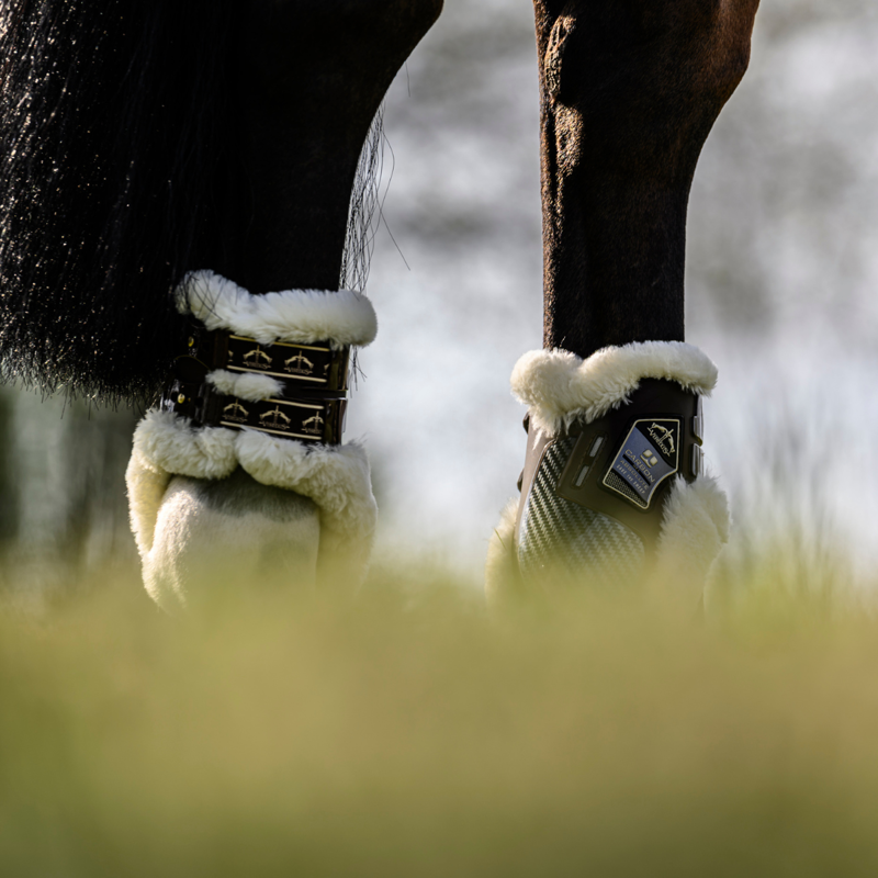 Veredus Carbon Gel Absolute Save the Sheep Fetlock Boot - Brown-3