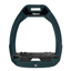 Flex-On Safe-On Inclined Ultra-Grip Stirrups - Dark Green/Black/Black