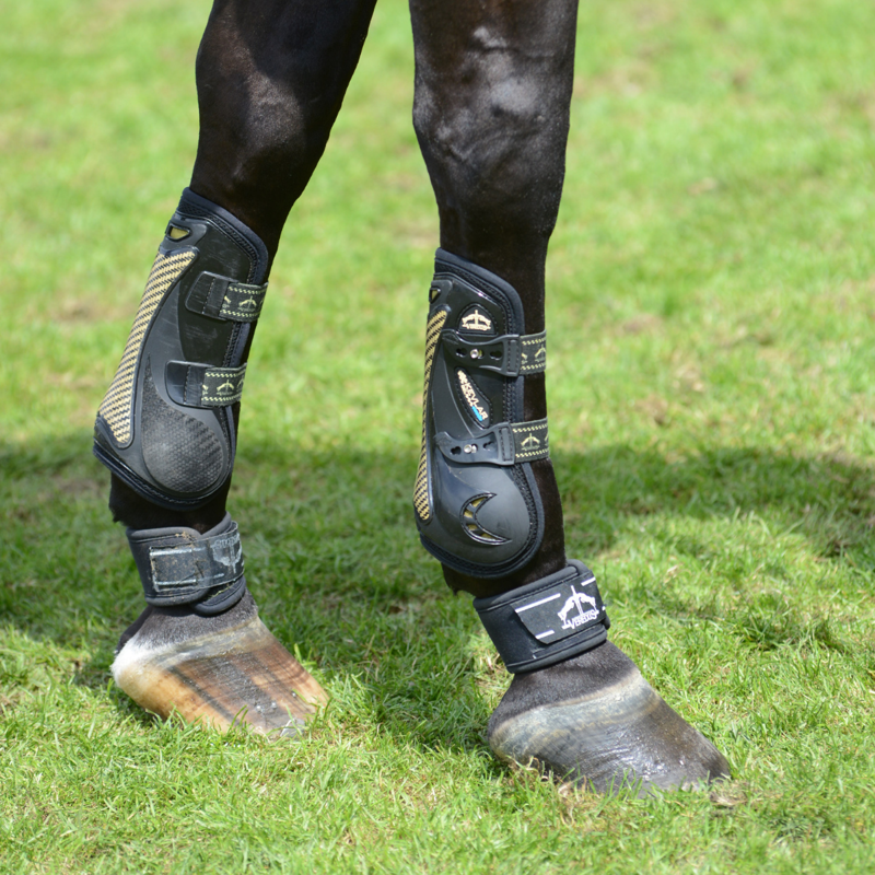 Veredus Kevlar Gel Vento Tendon Boots - Black-1