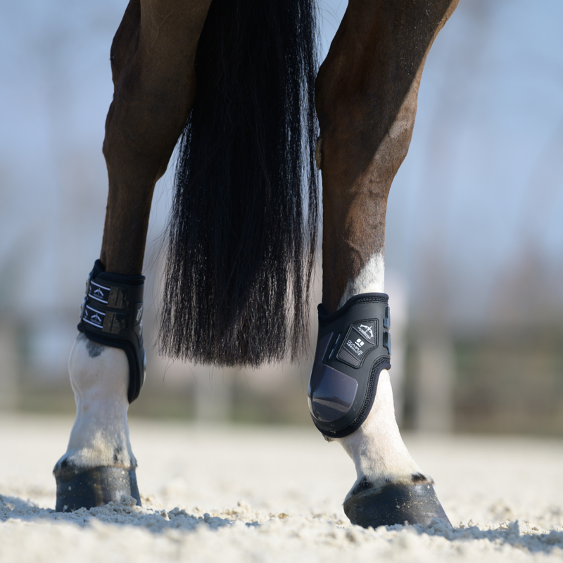 Veredus Olympus Absolute Rear Fetlock Boot - Black-1