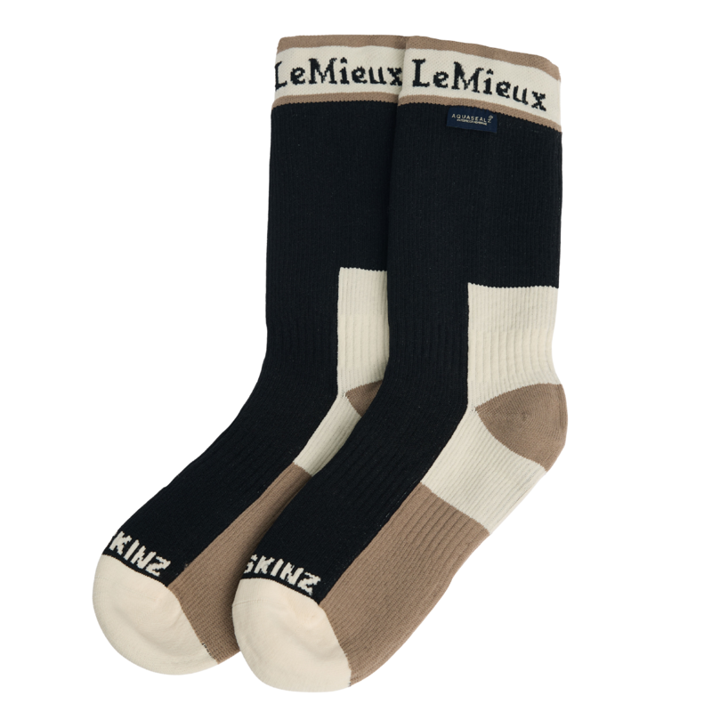 LeMieux x Sealskinz Waterproof Socks - Black-1