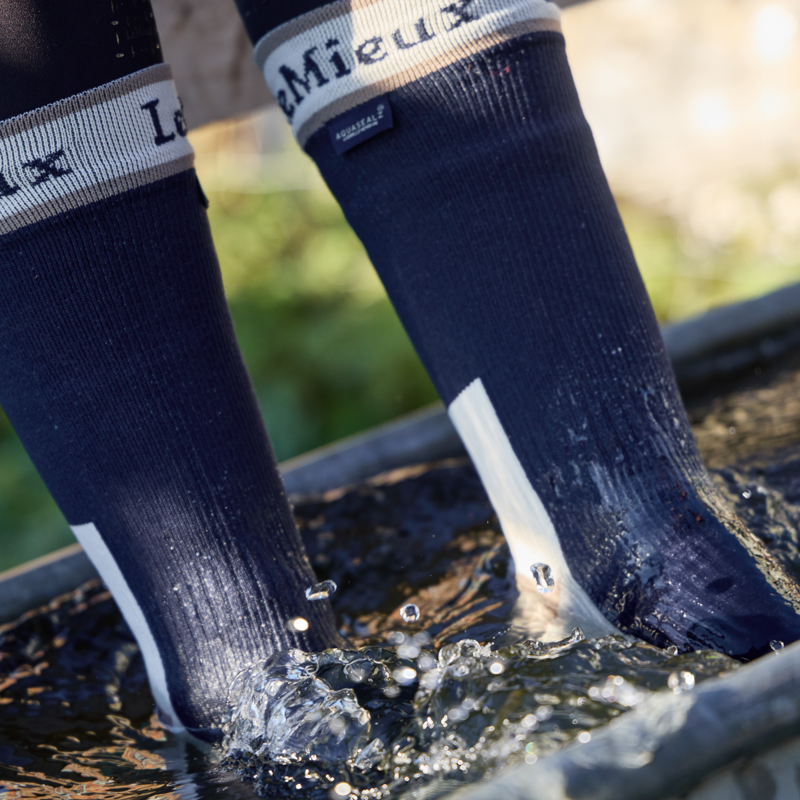 LeMieux x Sealskinz Waterproof Socks - Navy-4