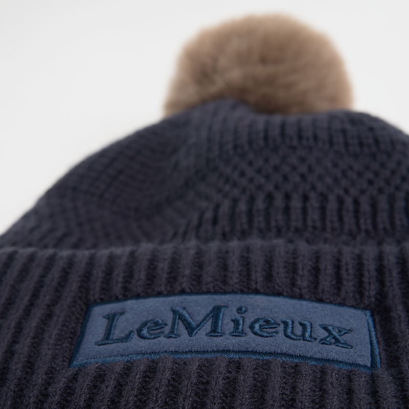 LeMieux x Sealskinz Waterproof Beanie - Navy-2