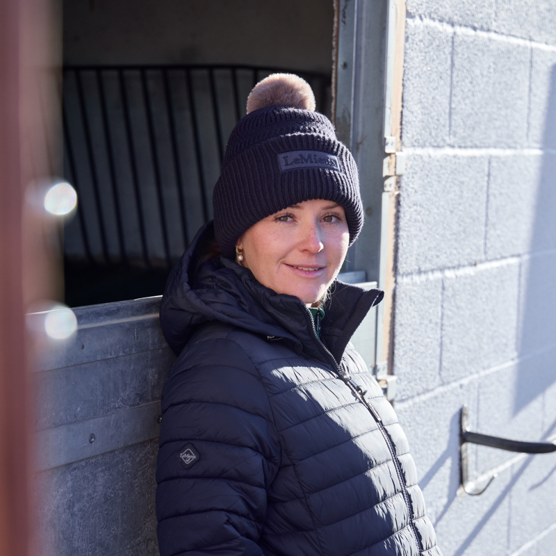 LeMieux x Sealskinz Waterproof Beanie - Navy-4