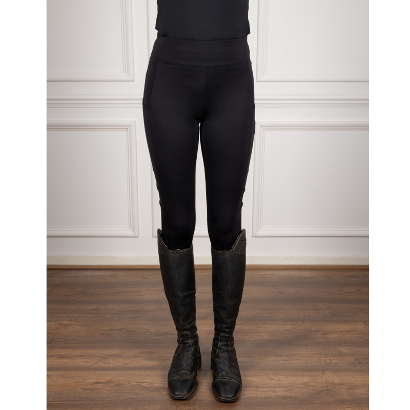 Coldstream Hamilton Sparkle Riding Tights - Black-1