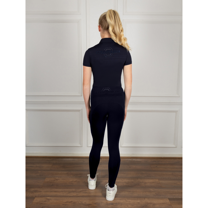 Coldstream Hamilton Sparkle Riding Tights - Black-3