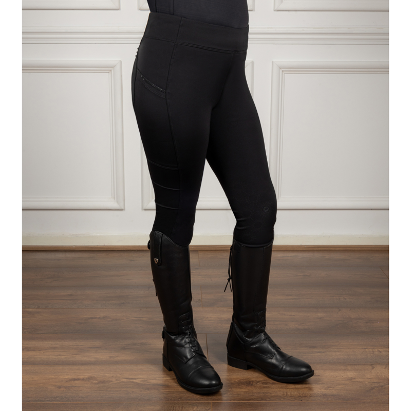 Coldstream Next Generation Hamilton Sparkle Riding Tights - Black-1