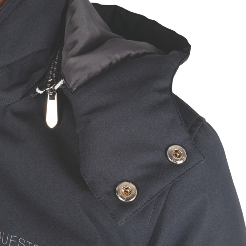 Hy Equestrian Elevate Guard Waterproof Coat - Navy-10