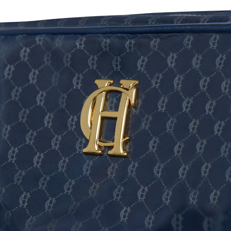 Holland Cooper Chiltern Kit Bag - Ink Navy Monogram-4