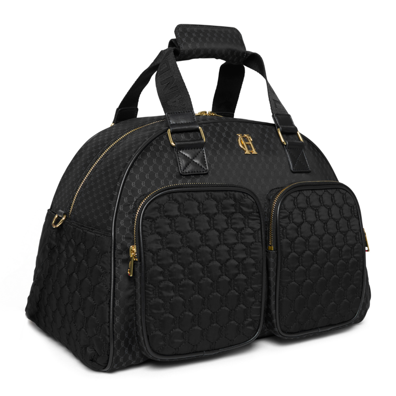 Holland Cooper Chiltern Kit Bag - Black Monogram-1