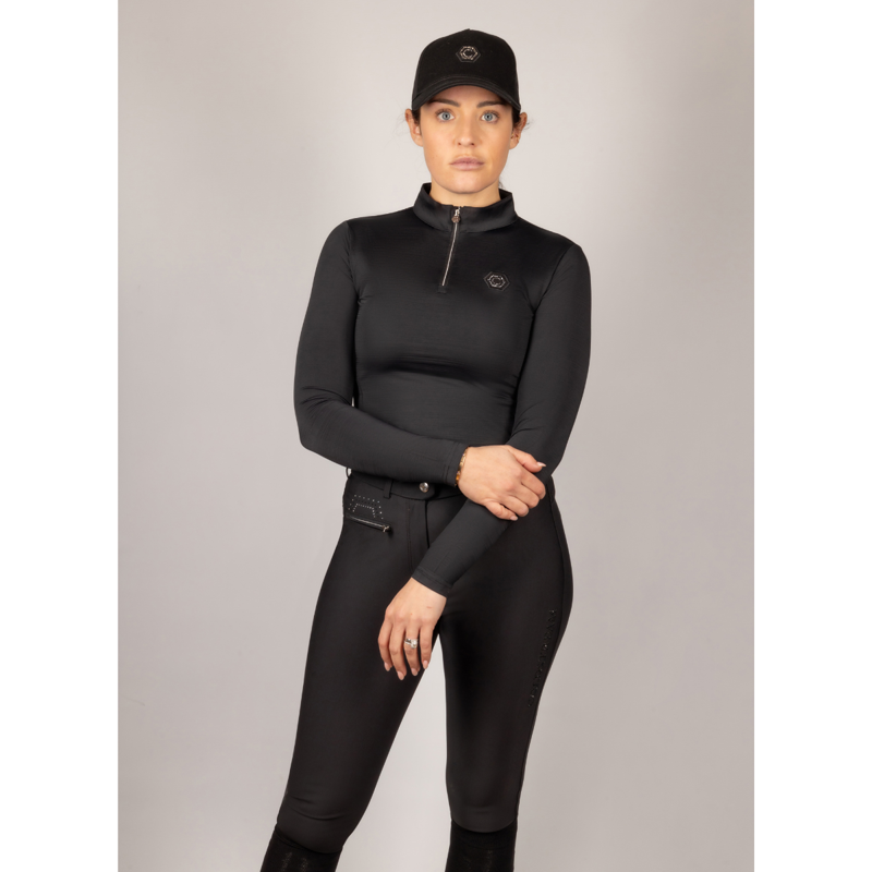 Coldstream Hamilton Sparkle Breeches - Black-2