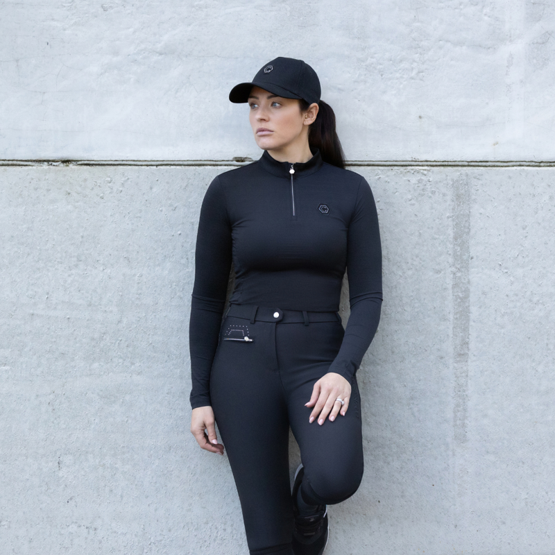 Coldstream Hamilton Sparkle Breeches - Black-7