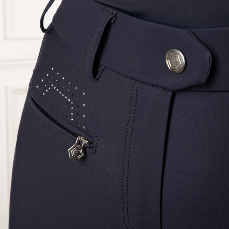 Coldstream Hamilton Sparkle Breeches - Navy-4