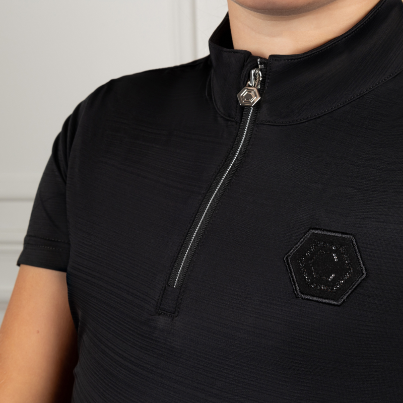 Coldstream Next Generation Hamilton Sparkle Sports Top - Black-3