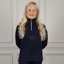 Coldstream Next Generation Hamilton Sparkle Quarter Zip - Navy