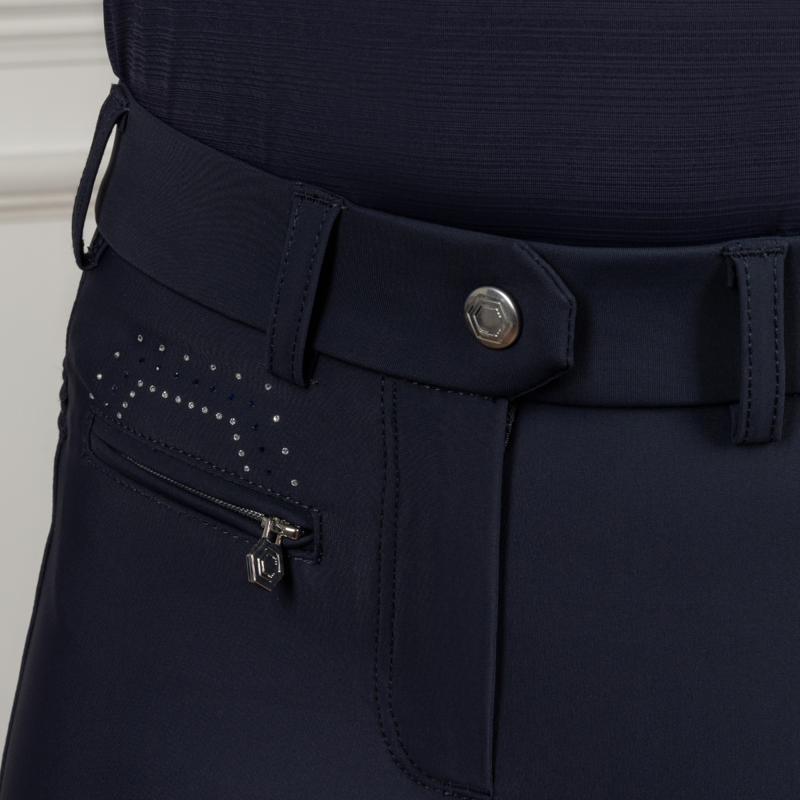 Coldstream Next Generation Hamilton Sparkle Breeches - Navy-4