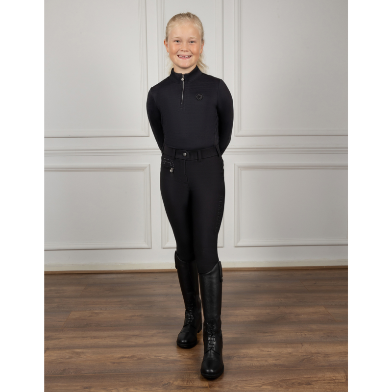 Coldstream Next Generation Hamilton Sparkle Breeches - Black-1