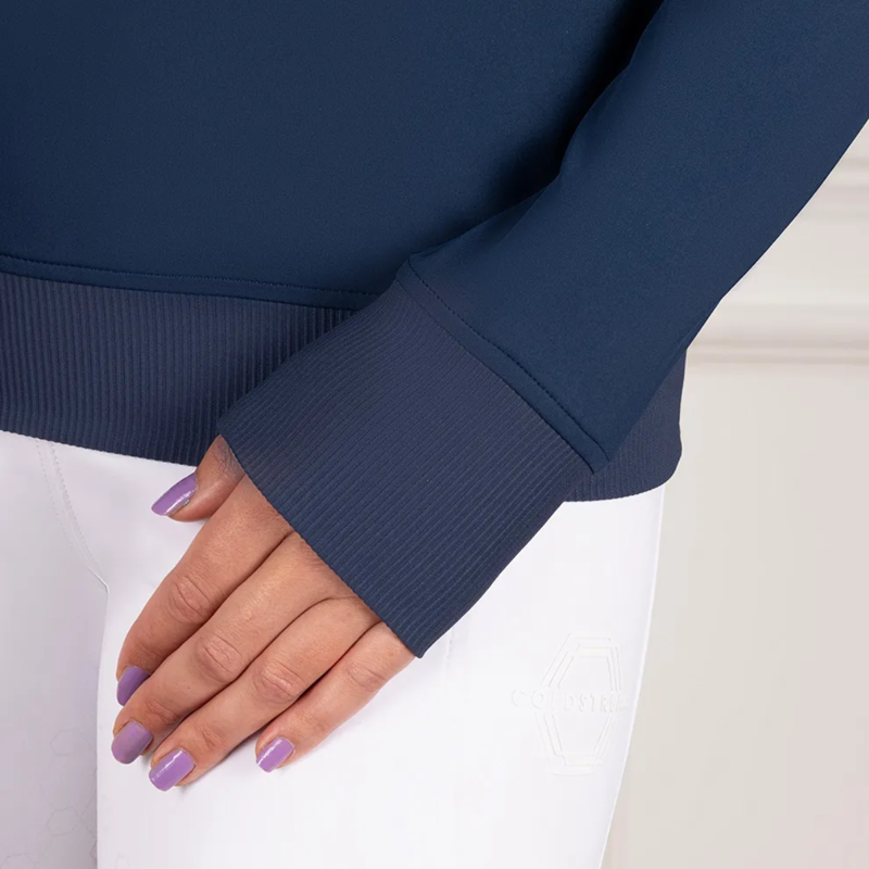 Coldstream Crailing Performance Sweater - Oxford Blue-3