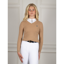 Coldstream Clarkston Knitted V-Neck Jumper - Champagne